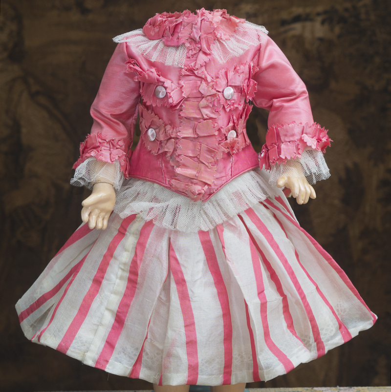 Antique Pink SIlk dress
