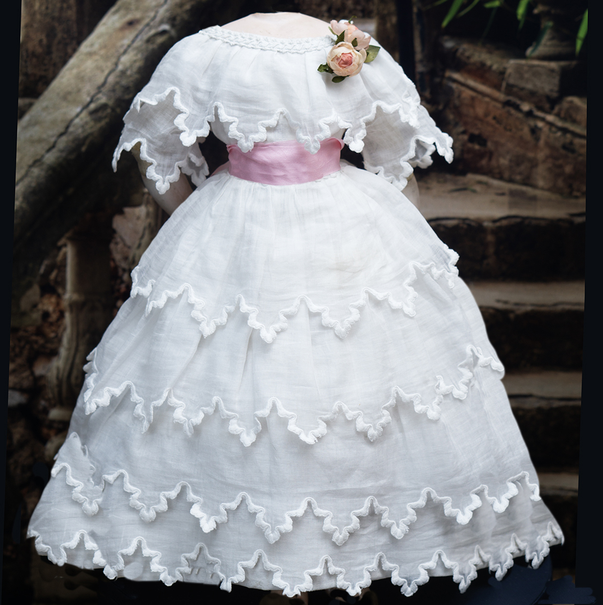 Antique doll dress