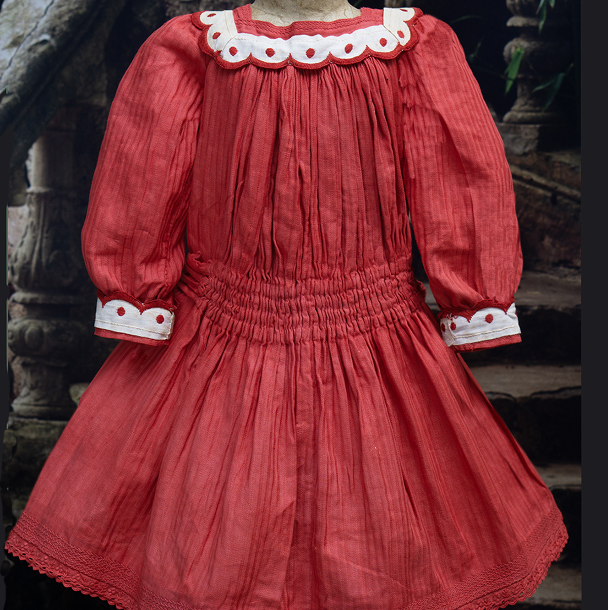 Antique doll dress