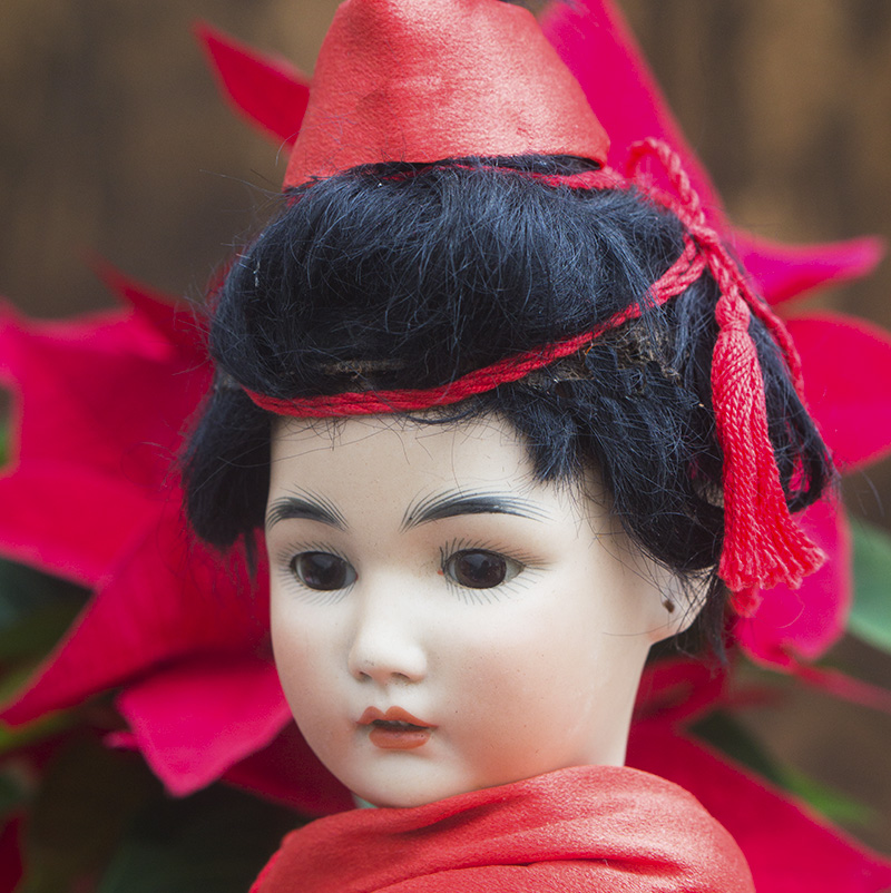 Antique German Asian doll