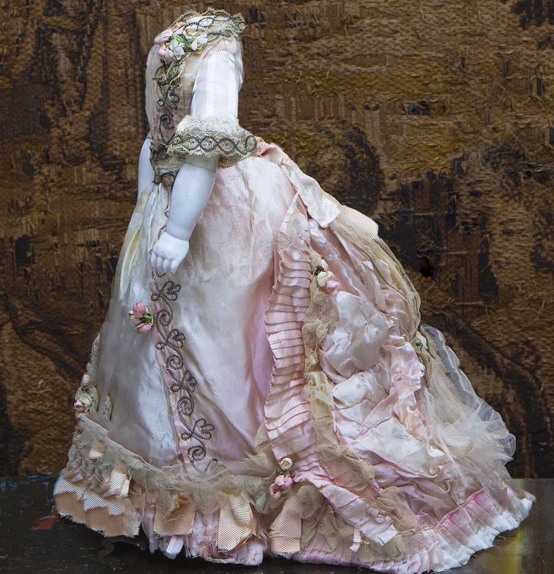 Antique Original Silk Gown