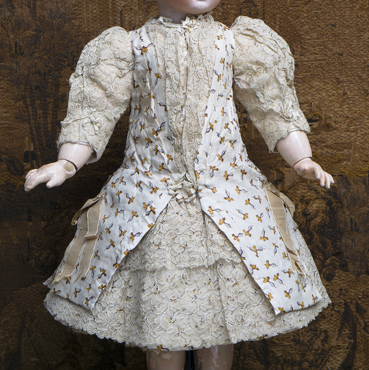 Antique doll dress