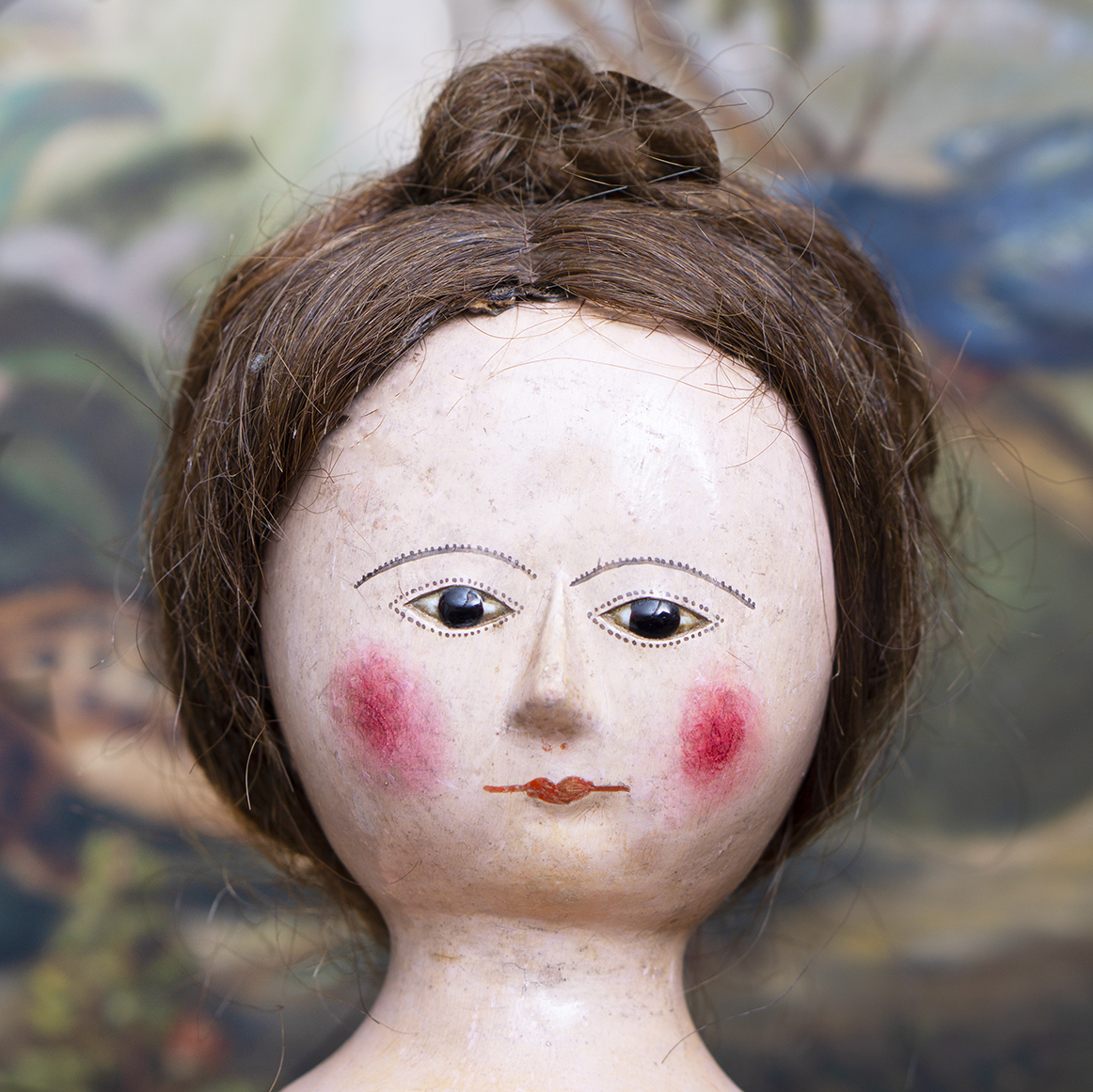 Queen Anne wooden doll