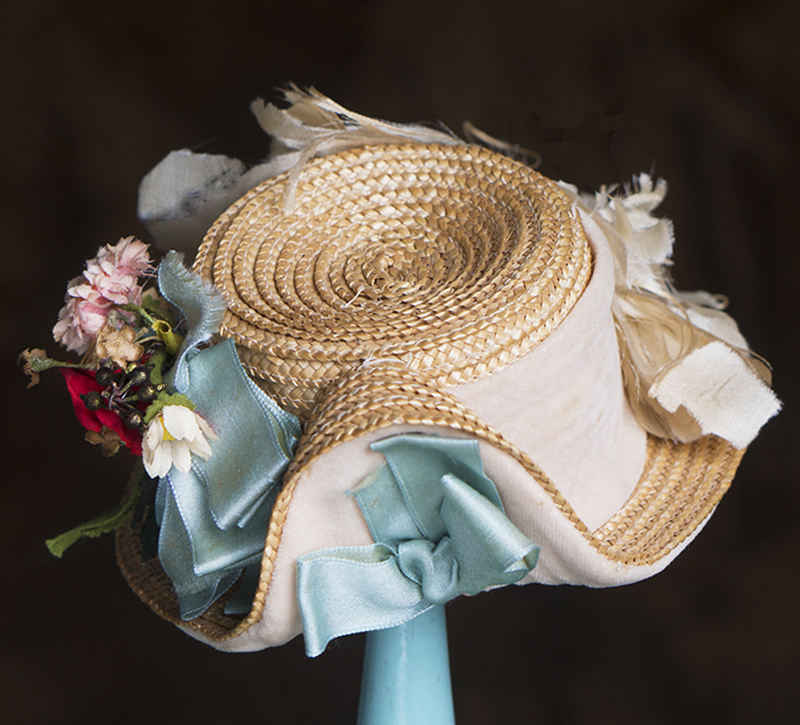 Antique Frech Straw Hat