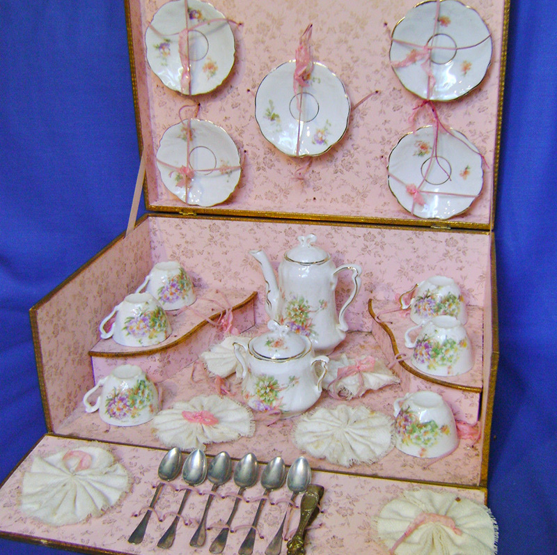 Antique Original French Tea Set