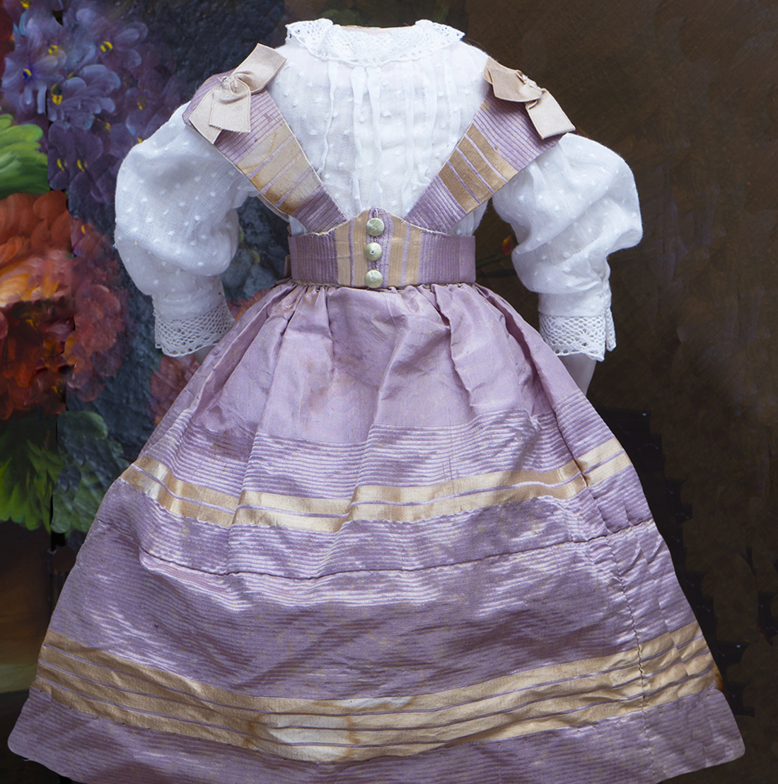 Antique doll dress