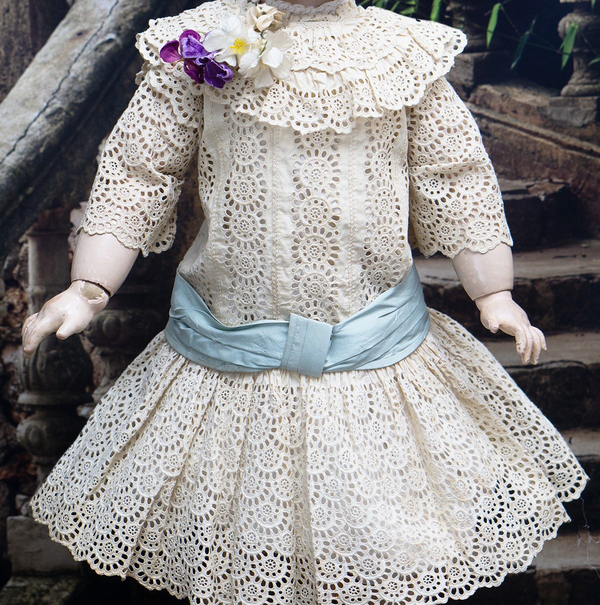 Antique doll dress