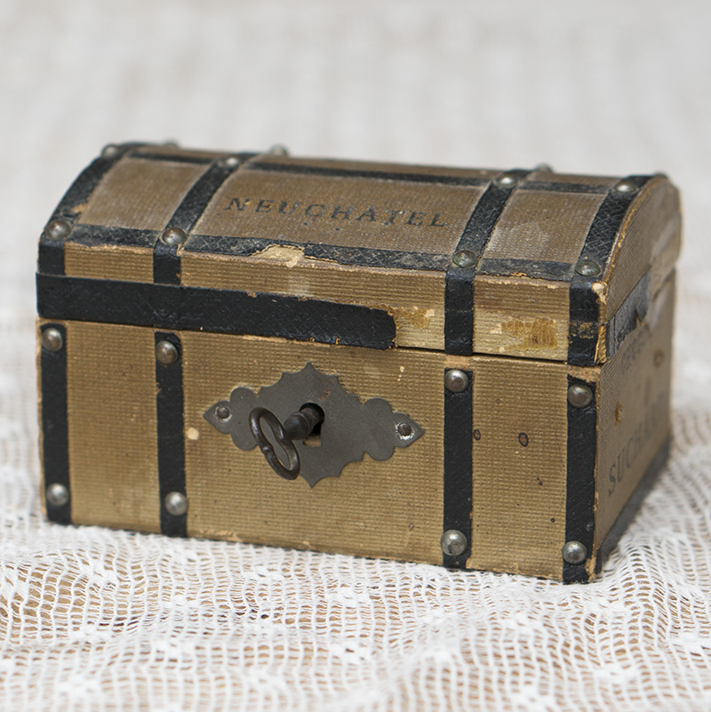 Small antique trunk