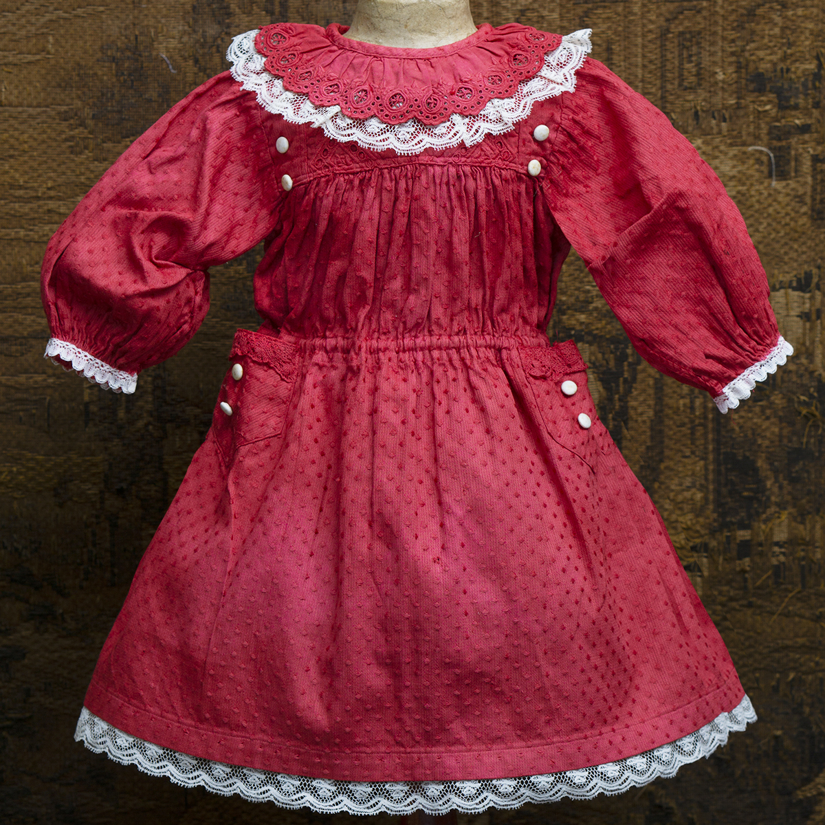 Antique doll dress