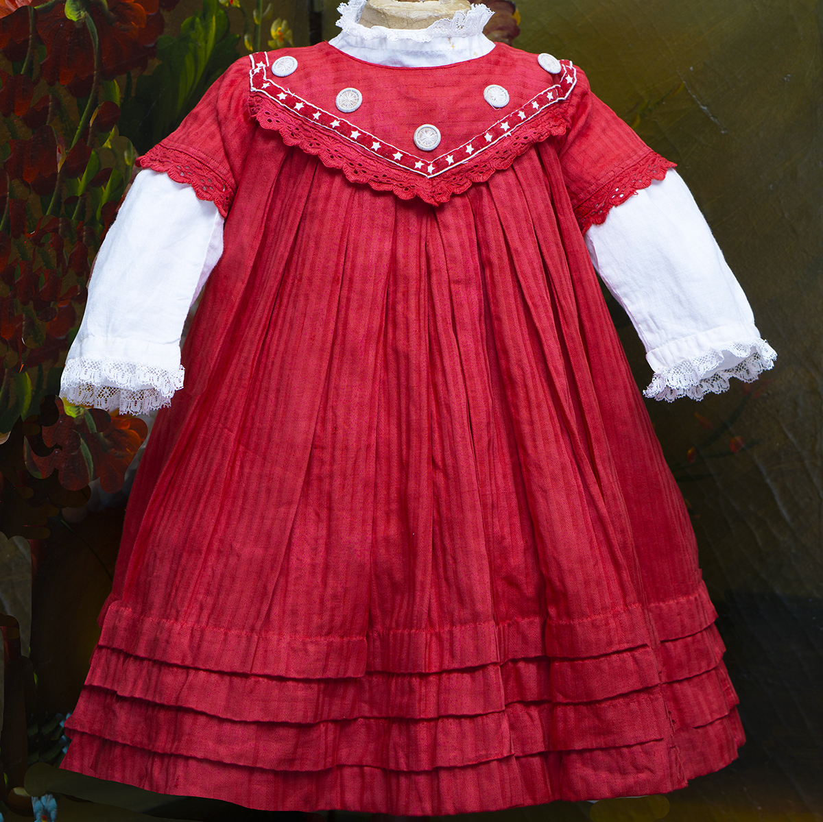 Antique doll dress