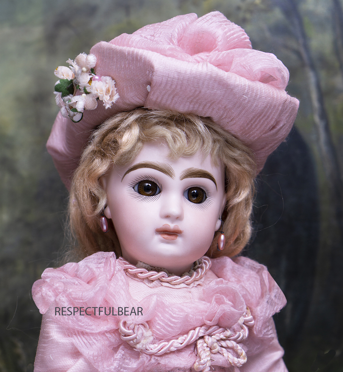 Jumeau bebe Pink dress