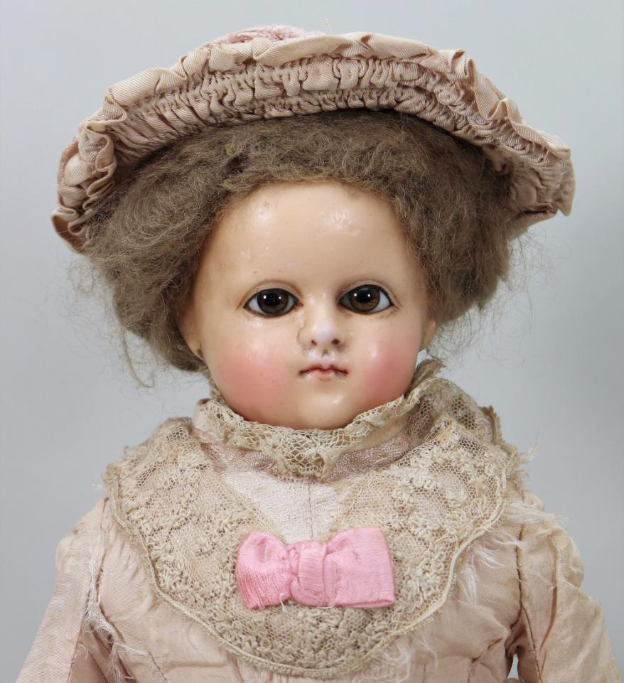 Antique wax doll