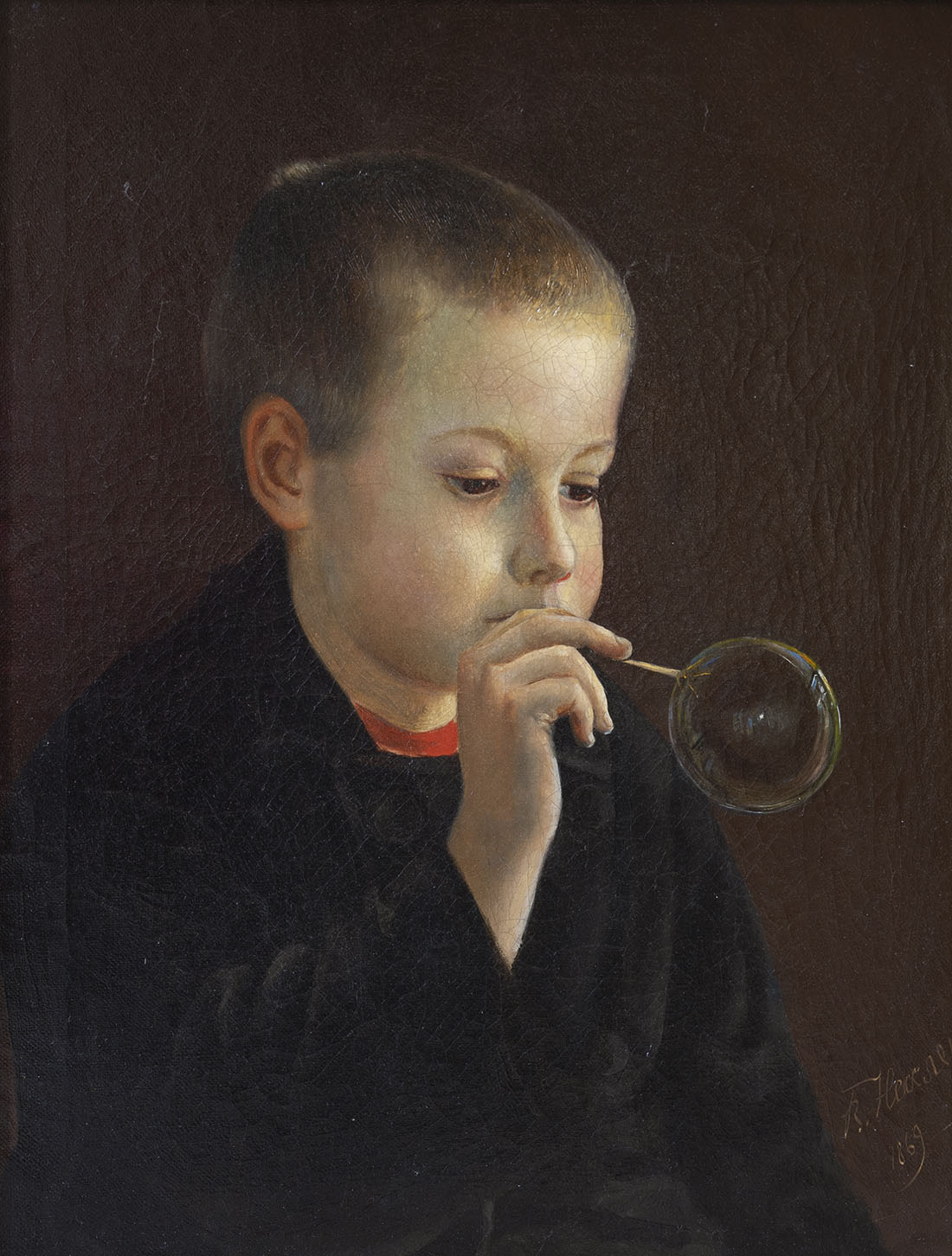  Портрет мальчика- Россия, 1880егоды