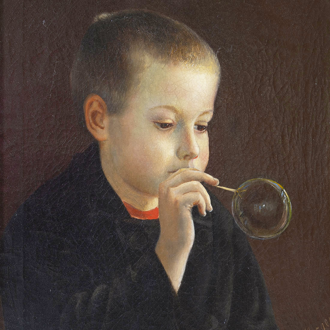  Портрет мальчика- Россия, 1880егоды