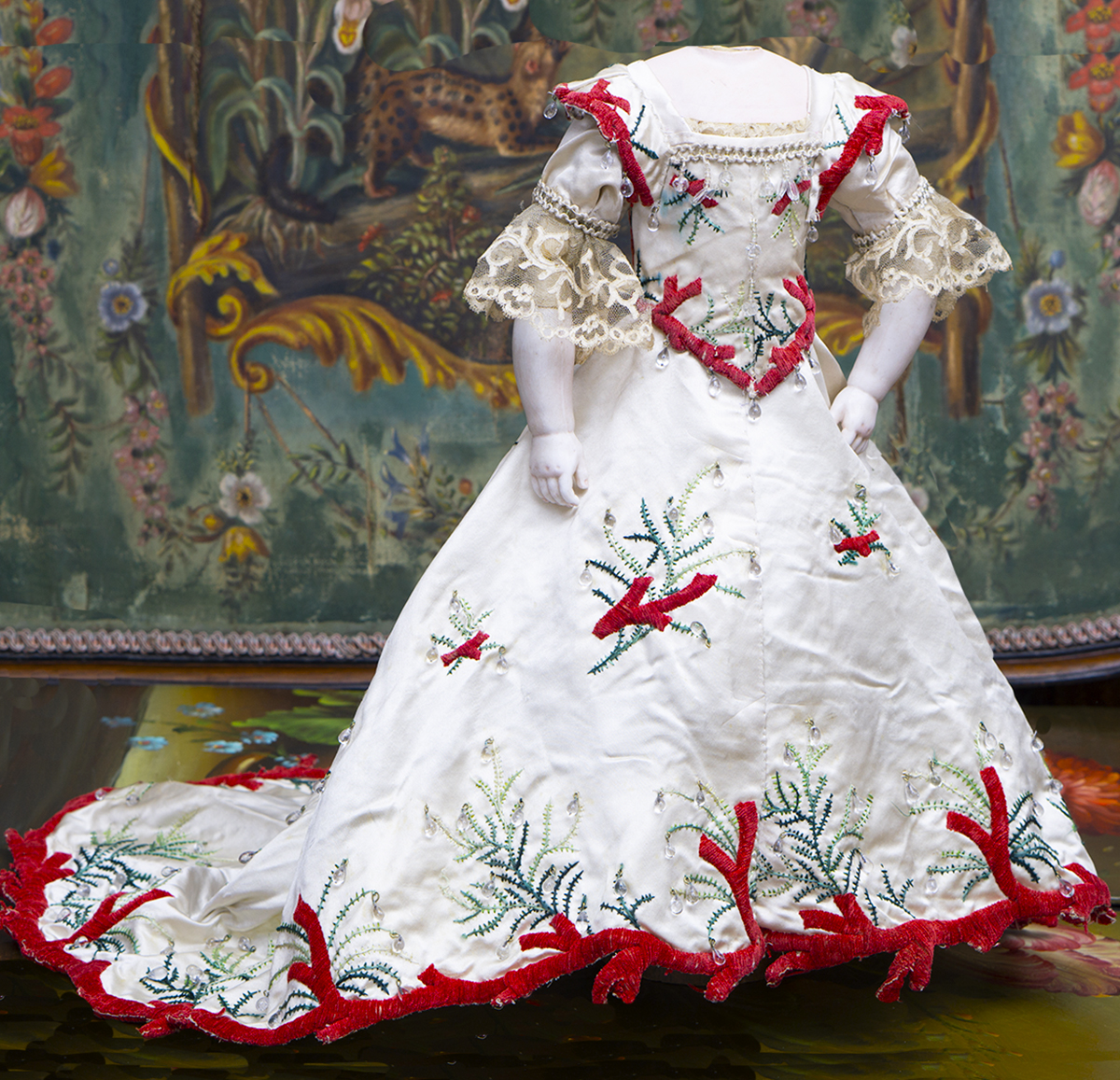 Antique ball gown