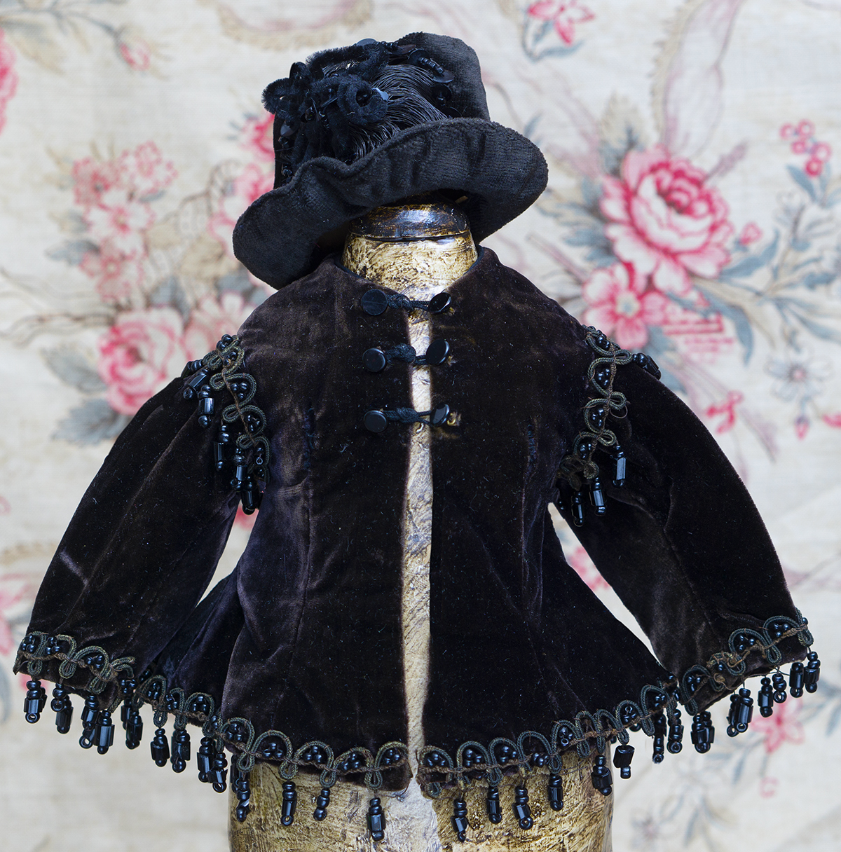 Antique jacket and hat