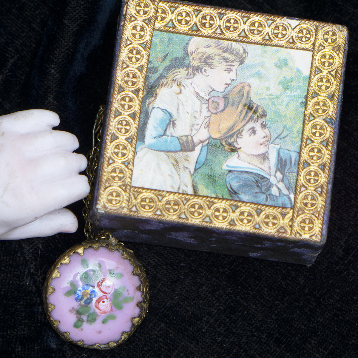 Antique french faux-watch 