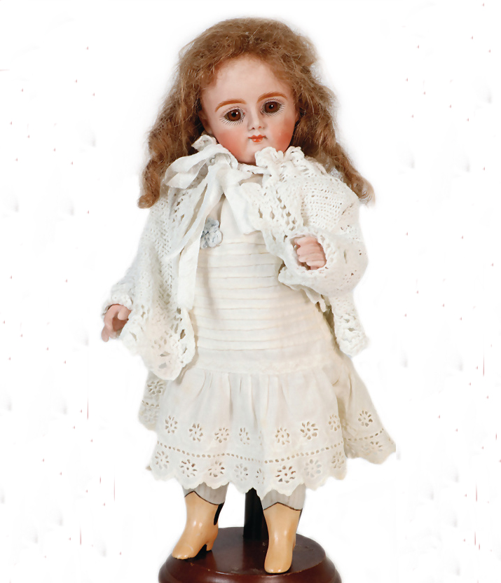 All bisque Character doll