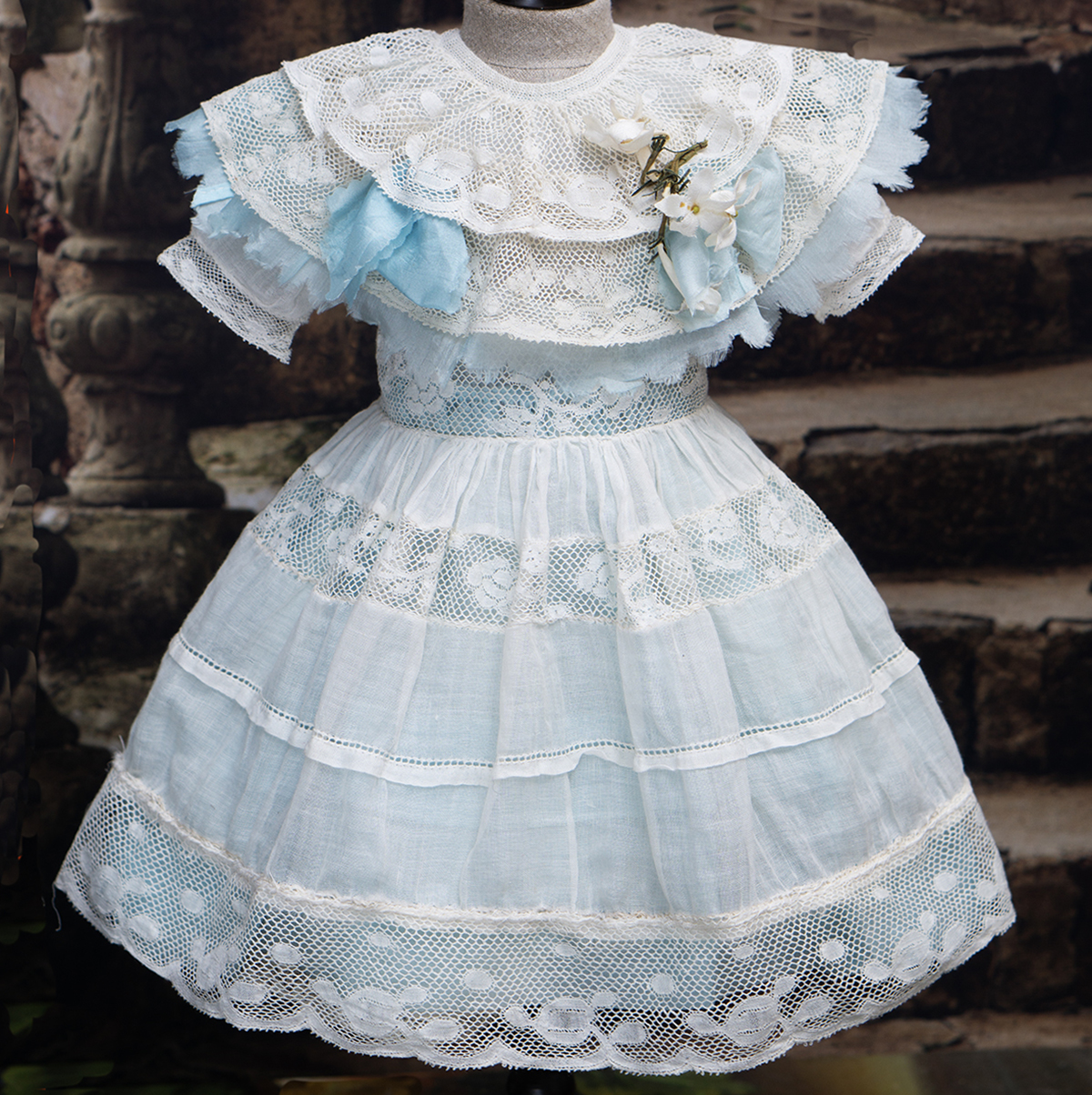 Antique doll dress